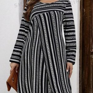 Vestido mangas largas curvy